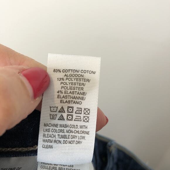 Lucky Brand Women's Lolita Super Skinny Mid-Rise Frayed Hem Jeans Size 6/28 - Picture 10 of 10